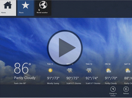 Windows 8 Using XAML, Part 04: App Bar and Commands