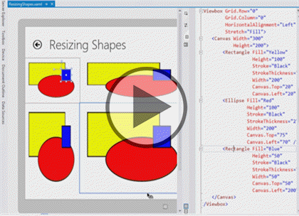 Windows 8 Using XAML, Part 06: Shapes