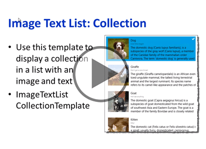 Windows 8 Using XAML, Part 10: Styles, Sources, and Zoom