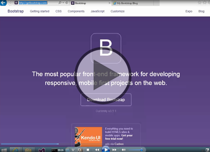 Bootstrap 3.1, Part 1: Introduction and Installing