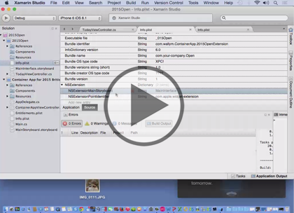 Xamarin and iOS 8, Part 2: New APIs