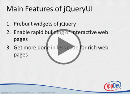 jQuery UI Using Visual Studio 2012
