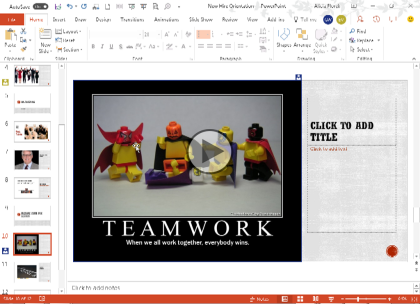 Microsoft PowerPoint 2016, Part 5: New Features