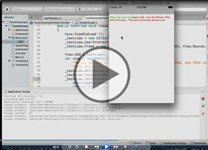 Xamarin iOS 7, Part 1: Introduction and Features
