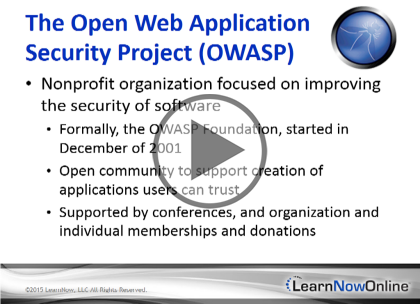 OWASP, Part 3: Threats and Session Security Trailer