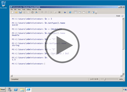 PowerShell 3.0, Part 2: Variables, Functions, and Objects