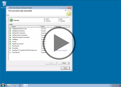 SSIS 2014, Part 01: Concepts and Data Tools