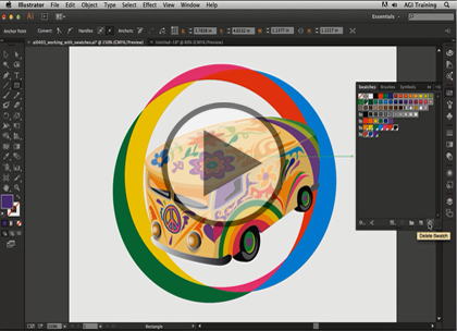 Illustrator CC, Part 3: Gradients and Patterns