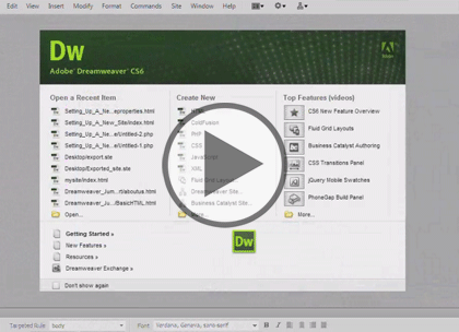 Dreamweaver CS6, Part 4: Float, Nav Bar and CSS3